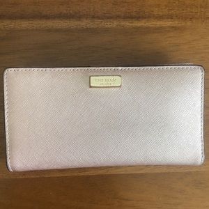 Kate Spade Rose Gold Wallet